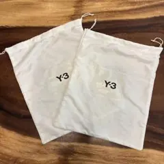 【未使用】Y-3 ワイスリー adidas 保存袋 シューズバッグ 巾着 2枚
