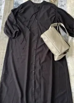 【美品】ELVENCE FINO コートワンピ