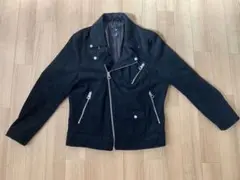 Hu0026M フェイクスエードライダースジャケット