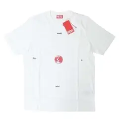 新品 DIESEL T-WASH-L9 半袖 Tシャツ ホワイト M