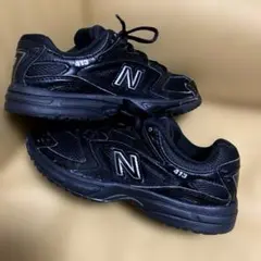 New Balance 413 ブラック スニーカー23.5cmレディース
