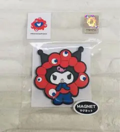 ミャクミャクサンリオコラボ　なりきり　クロミ　マグネット　大阪万博限定
