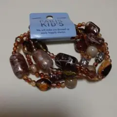 PARIS KID'S ブレスレット ブラウン系