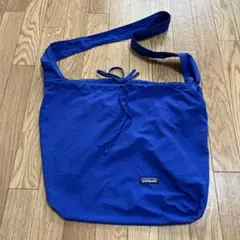 パタゴニア　キャリーエールバッグ　エコバッグ　Patagonia 青　ブルー系