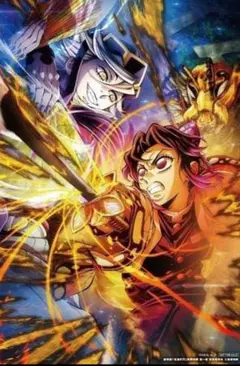第4弾　キービジュアル イラストボード　鬼滅の刃　胡蝶しのぶ　童磨