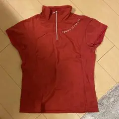 Heal Creek ハーフジップシャツ レッド