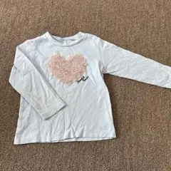 Cherished heart 長袖カットソー 110サイズ