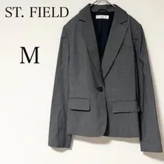 セントフィールド テーラードジャケット 【M】スーツ 通勤 裏地付き グレー
