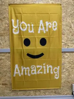 YOU ARE amazing フラッグ おしゃれ インテリア雑貨 アメリカ雑貨