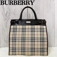 人気定番♡美品♡BURBERRY ノバチェック ベージュ トートバッグ