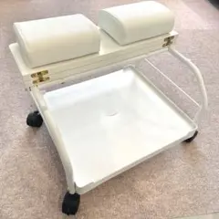 【たのメル便】【未使用品】ペディ台（フットケアワゴン）ホワイト 2025年最新】フットケア ワゴンの人気アイテム - メルカリ