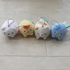 すみっこぐらし　うつぶせゴムひも￼マスコットpart3