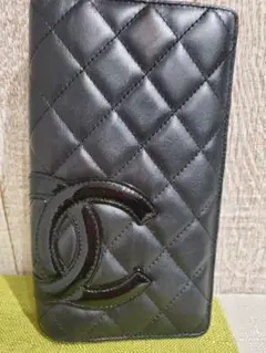 シャネル カンボンライン 長財布