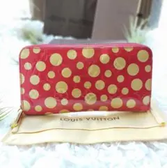 ✨超良品✨ ルイヴィトン ヴェルニ 草間彌生 財布 長財布 ジッピーウォレット