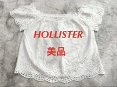 HOLLISTER ホワイト レースシャツ Sサイズ
