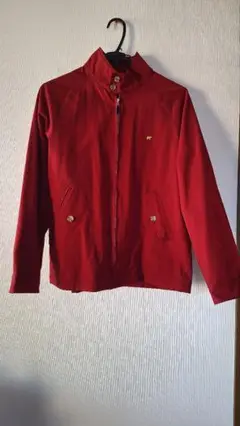 赤いスタンドカラージャケット Golden　Bear