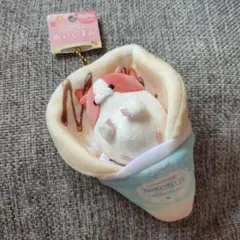 ニコぬい　クレープ　ぬいぐるみ　キーホルダー　ハムスター