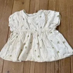 mamaraku フラワープリント チュニック 120cm