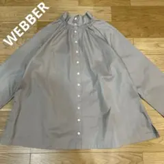 WEBBER　ウェバー　倉敷　バンドカラーシャツ