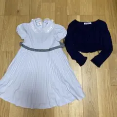 familiar ファミリアフォーマルワンピu0026カーディガン