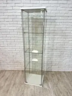 引き取り限定！IKEA DETOLF ガラス コレクションケース ショーケース 廃版商品】在庫限りIKEA DETOLF ガラス扉 キャビネット