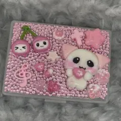 おくすりけーす♡お大事に♡ねこ ＞⩊＜ピンク