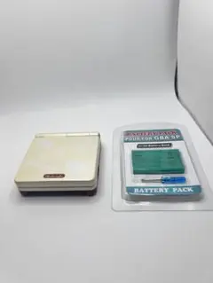 ゲームボーイアドバンスSP 本体 ファミコンカラー + バッテリーパック