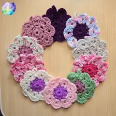 花10枚❣️アクリルたわし
