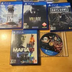 PS4 ゲームタイトル5本
