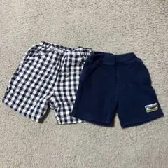 petit main ハーフパンツセット 90cm 2枚セット