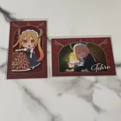 小林さんちのメイドラゴン トール ホログラムカード コレクション 2枚セット
