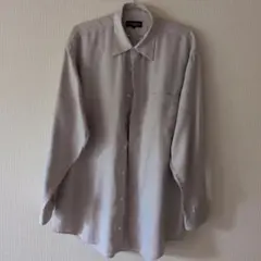 HIROKO KOSHINO HOMME 長袖シャツ 薄いグレー