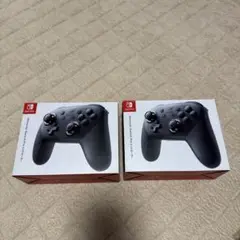 【美品】Nintendo Switch Proコントローラー　2個セット