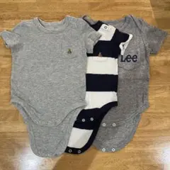 ロンパース 3枚セット babyGAP Lee 3〜6months