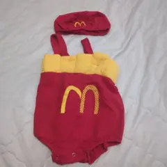 フライドポテト ストラップロンパース 100