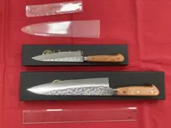高村刃物 牛刀 210㎜ & ペティ 130㎜ クロマックス鋼 未使用品
