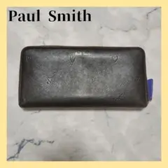 【希少】Paul Smith スミシーハート 長財布 黒 ブラック