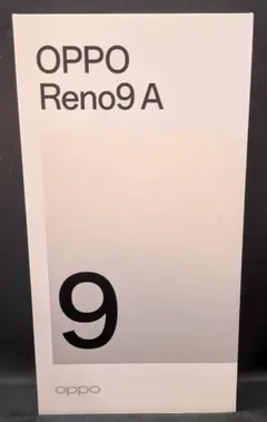 【新品同様】OPPO Reno9 A ナイトブラック 128GB SIMフリー