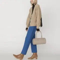 【2022AW】センタープレスSlimパンツ スモーキーブルー M