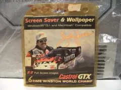 廃盤 カストロール ジョンフォース フロッピーディスク★F1 ドラッグレース