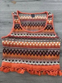 SHEIN 幾何学模様タンクトップ