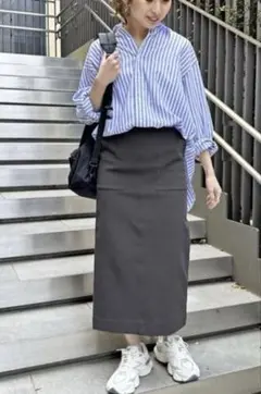 ウォッシャブルストレッチタイトスカート