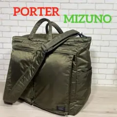 希少MIZUNO×PORTER＿BOSTON＿ミズノポーターゴルフバックタンカー MIZUNO ミズノ PORTER ポーター キャディー バッグ ゴルフ 吉田