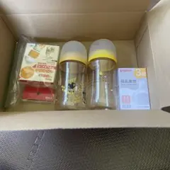 Pigeon 哺乳瓶 2本セット Mサイズ乳首付き