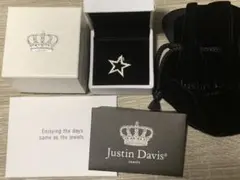 ジャスティンデイビス スターバースト ピアス シャイニー