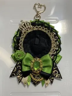 痛ロゼット　黄緑　グリーン　新品未使用