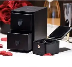 Lazare Diamond レザー収納ボックス　プレミアムジュエリーボックス
