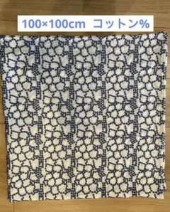 テーブルクロス　マルチクロス　トップクロス　全面刺繍　インド綿　エンブロイダリー