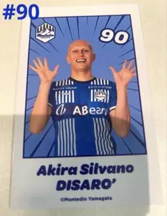 モンテディオ山形 ビンゴ カード ディサロ選手
