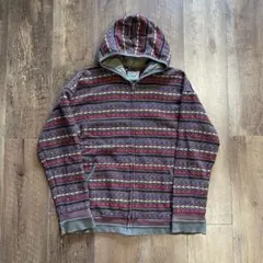 y2k romills boarder zip-up Indian Parker